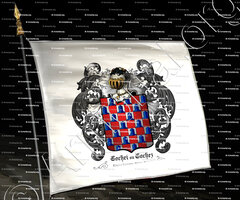 drapeau-COCHET ou COCHEZ_Flandre française, Artois, Hainaut._France, Belgique (1)