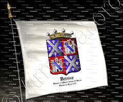 drapeau-DALAISE o d'ALAISE_Baroni di Berra_Contea di Nizza (Réalisation héraldique Lionel Sandoz).