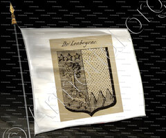 drapeau-DE LOUBEYRAC_Auvergne_France
