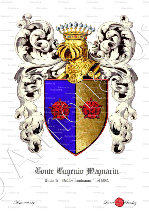 MAGNARIN conte  Eugenio Magnarin_Mantova._Italia.