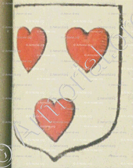 COYE (La Rochelle)_Blason enregistré sous le règne de Louis XIV._France