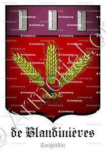 De BLANDINIERES