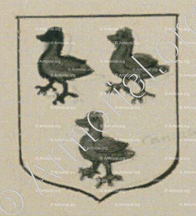 AUMARD (Auvergne)_Blason enregistré sous le règne de Louis XIV_France 