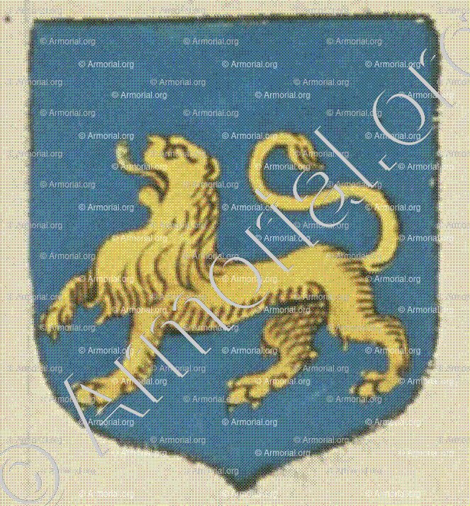 TEXIER (La Rochelle)_Blason enregistré sous le règne de Louis XIV._France