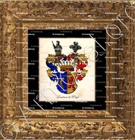 cadre-ancien-or-REUTNER de WEYL_Noblesse alsacienne_France  +