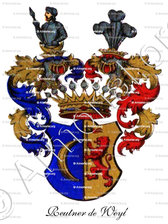 REUTNER de WEYL_Noblesse alsacienne_France  +