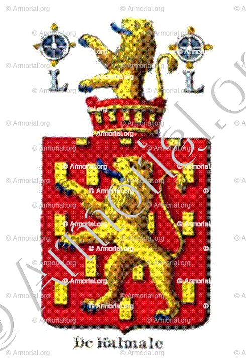 DE HALMALE_Armorial royal des Pays-Bas_Europe