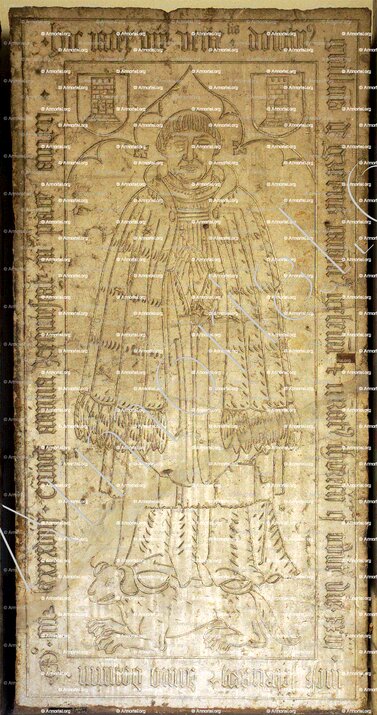 GREYRES_Chanoine, dalle tombale, 1498.  Musée d'Art et d'Histoire de Genève._Suisse (i) (2)