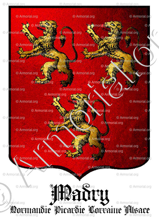 MADRY_Normandie, Picardie, Forraine, Alsace._France (i)