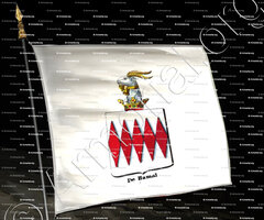 drapeau-DE HAMAL_Armorial royal des Pays-Bas_Europe
