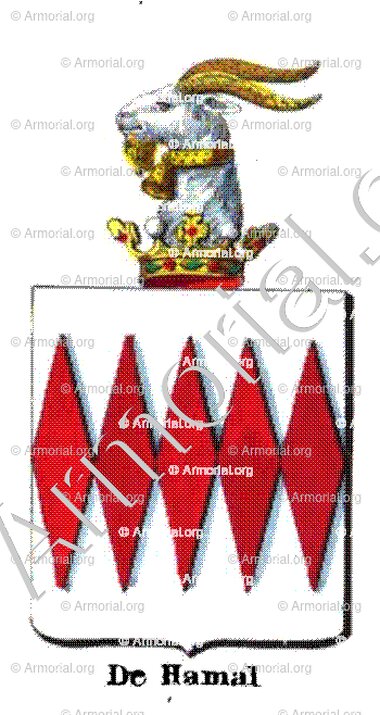 DE HAMAL_Armorial royal des Pays-Bas_Europe