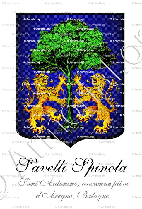SAVELLI SPINOLA_Sant’Antonino, ancienne piève d'Aregno, Balagne. Corse._France