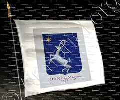 drapeau-DANI (de Magan)_Armorial Nice. (J. Casal, 1903) (Bibl. mun. de Nice)_France (i)