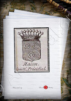 velin-d-Arches-MACON_Armorial de Bourgogne et de Bresse, 1674. (J. Chevillard, 1726)._France. ()