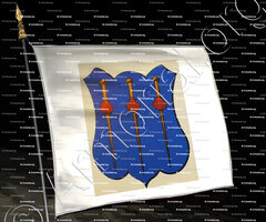 drapeau-DES CHAMPS_Ancien Duché de Savoie_États de Savoie
