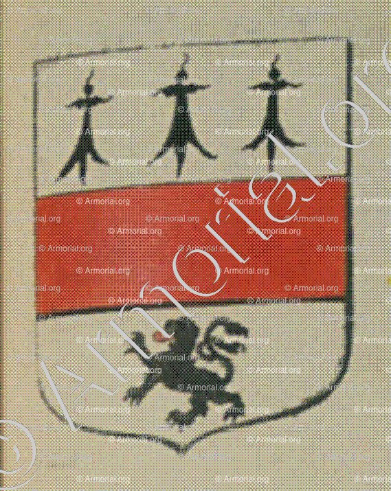 du PRE (Alsace)_Blason enregistré sous le règne de Louis XIV_France (1)