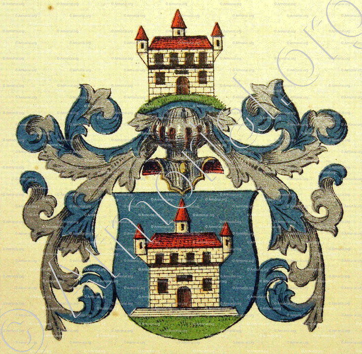 BIRGY_(Bürgin) Wappenbuch der Stadt Basel . B.Meyer Knaus 1880_Schweiz