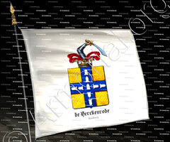 drapeau-DE HERCKENRODE_Limburg, 1300._Belgïe