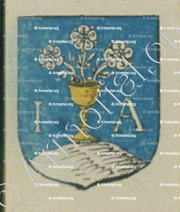 ACHERT (Alsace)_Blason enregistré sous le règne de Louis XIV_France 
