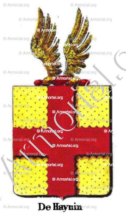 DE HAYNIN_Armorial royal des Pays-Bas_Europe