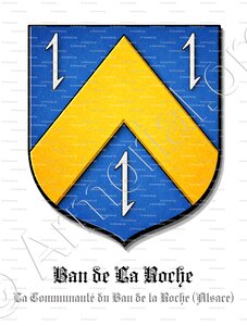 BAN de LA ROCHE (Communauté. Alsace, 1696.)