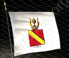 drapeau-DE HENNIN_Armorial royal des Pays-Bas_Europe