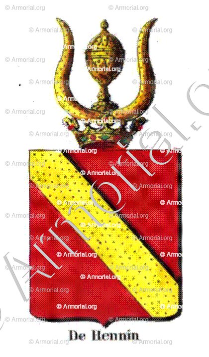 DE HENNIN_Armorial royal des Pays-Bas_Europe