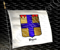 drapeau-PAPON_Forez_France