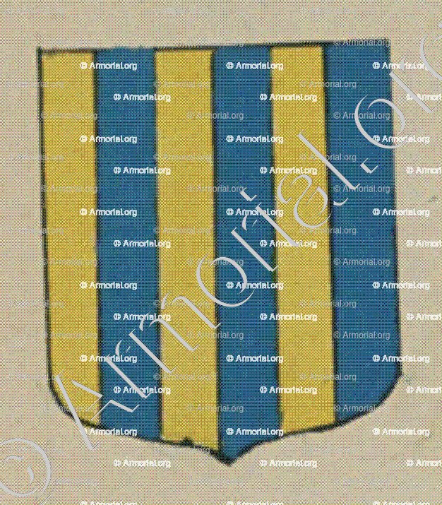 N. Prévôt de Ste Marie aux Mines (Alsace)_Blason enregistré sous le règne de Louis XIV_France 