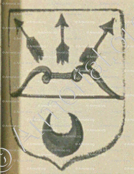 TISNARD (La Rochelle)_Blason enregistré sous le règne de Louis XIV._France