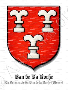 BAN de LA ROCHE (Seigneurie. Alsace.)