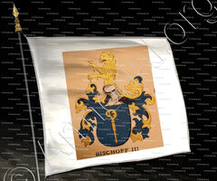 drapeau-BISCHOFF_Wappenbuch der Stadt Basel . B.Meyer Knaus 1880_Schweiz
