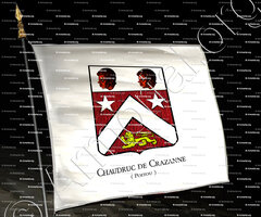 drapeau-CHAUDRUC de CRAZANNE_Saintonge_France