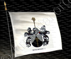 drapeau-BISCHOFF_Wappenbuch des Stadt Basel. Meyer Kraus, 1880_Schweiz (i)
