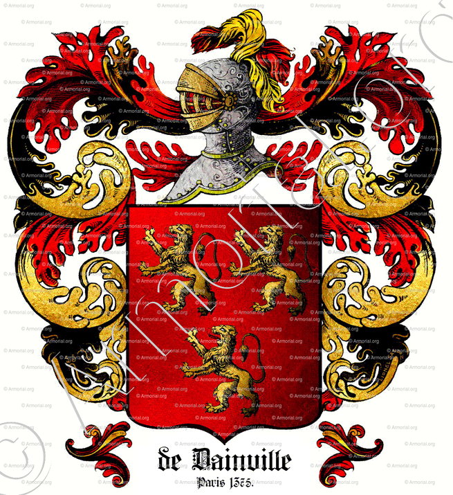 de DAINVILLE_ Paris, 1375._ France (ii)