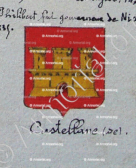 de CASTELLANE_Armorial Nice. (J. Casal, 1903) (Bibl. mun. de Nice)_France (i)