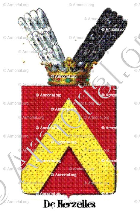 DE HERZELLES_Armorial royal des Pays-Bas_Europe