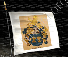 drapeau-BLEILER_Wappenbuch der Stadt Basel . B.Meyer Knaus 1880_Schweiz