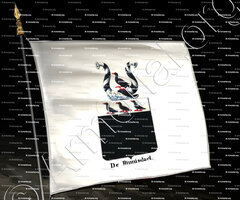 drapeau-DE HINNISDAEL_Armorial royal des Pays-Bas_Europe