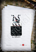 velin-d-Arches-DE HINNISDAEL_Armorial royal des Pays-Bas_Europe