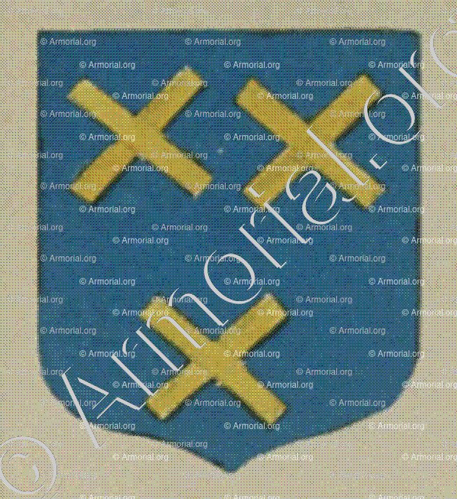 EBERHARD (Alsace)_Blason enregistré sous le règne de Louis XIV_France 