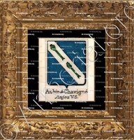 cadre-ancien-or-AUBIN de CHAVIGNÉ_Bretagne_France