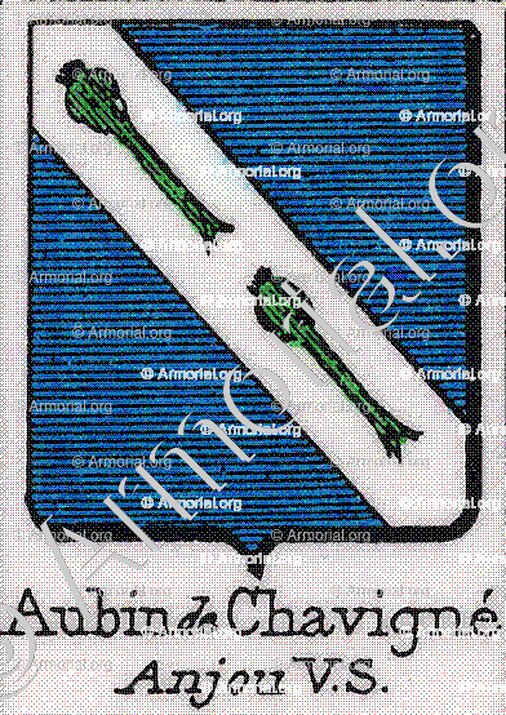 AUBIN de CHAVIGNÉ_Bretagne_France