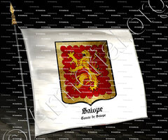 drapeau-SALOPE_Comte de Salope, chevalier de la Jartière._(i)