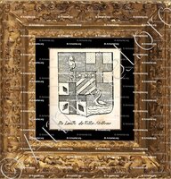 cadre-ancien-or-DE LAVILLE de VILLA STELLONE_Berry_France