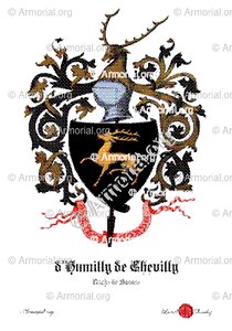 D'HUMILLY de CHEVILLY
