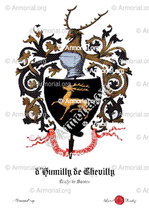D'HUMILLY de CHEVILLY