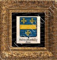 cadre-ancien-or-AUBIN de KERBILLY_Bretagne_France