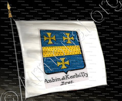 drapeau-AUBIN de KERBILLY_Bretagne_France