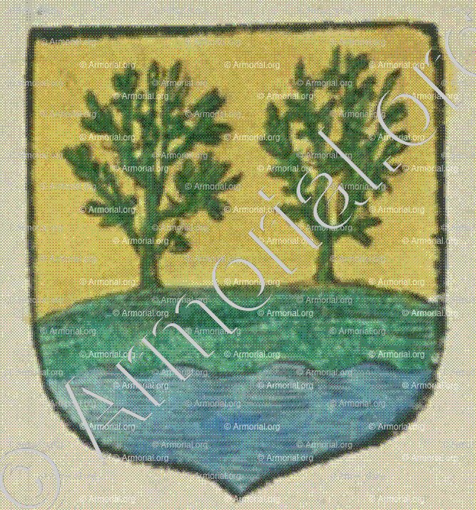 VAISSADE (La Rochelle)_Blason enregistré sous le règne de Louis XIV._France